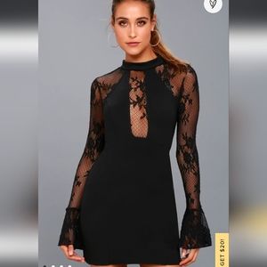 Free People- It's Now or Never Lace Bodycon